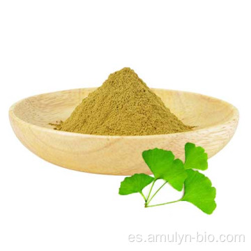 Polvo de extracto de hoja de ginkgo biloba glicósidos de flavona de gingko